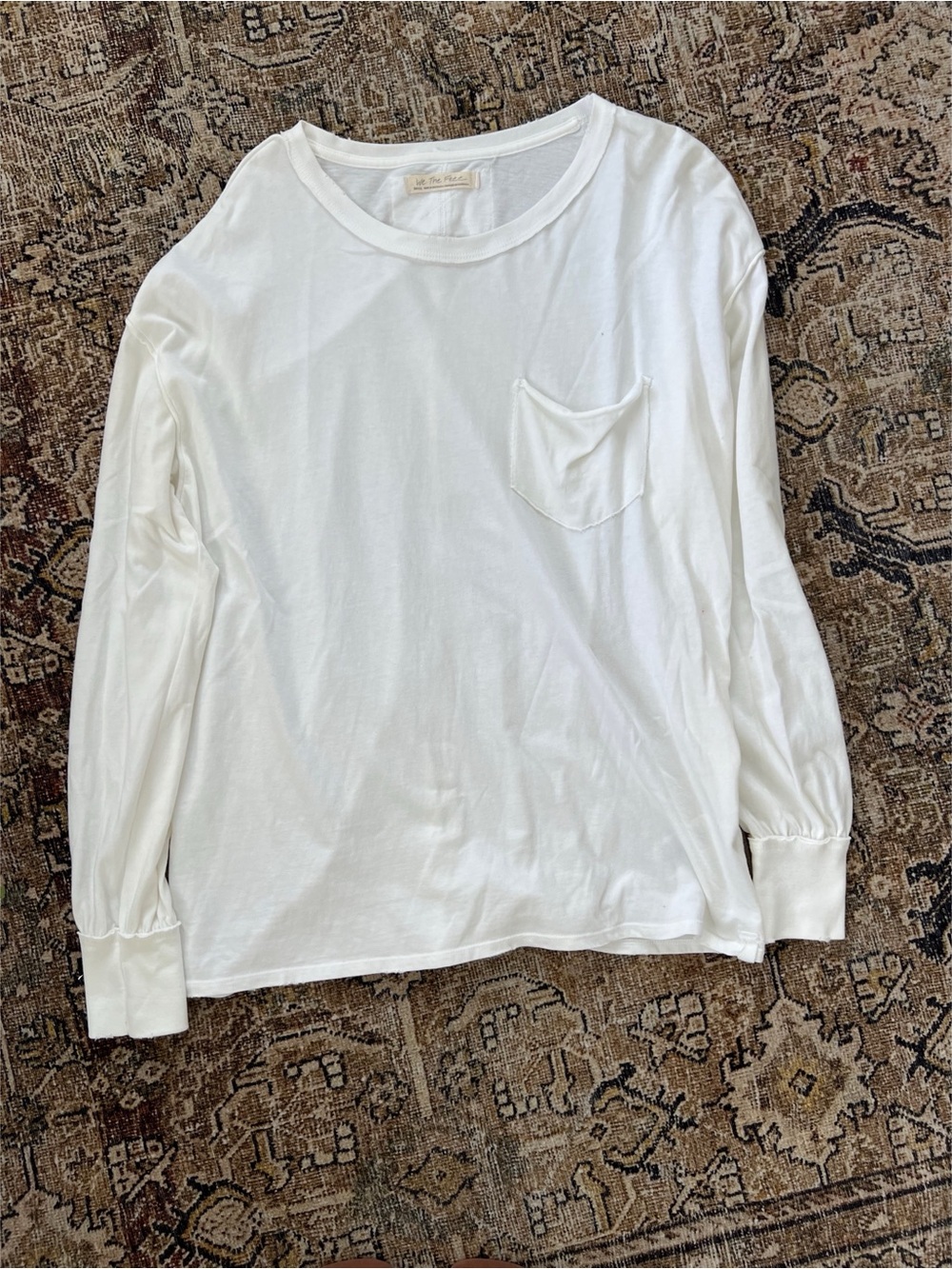 We The Free White Crewneck Tee